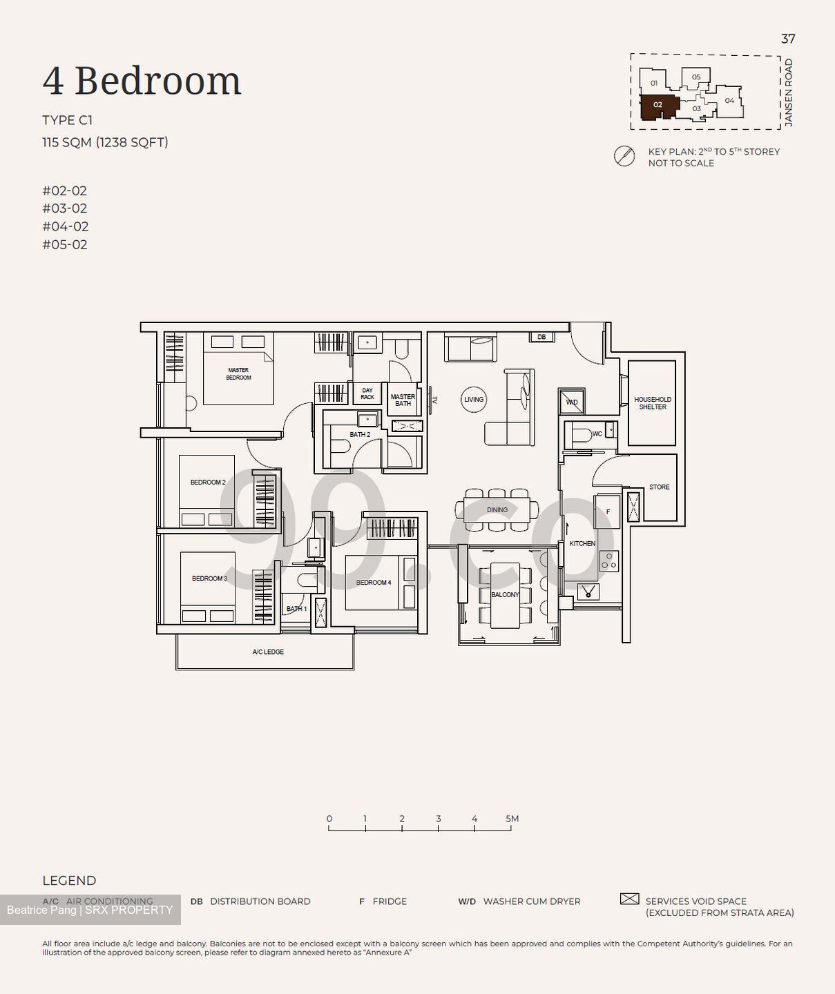 Jansen House (D19), Apartment #503830251